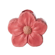 Keramikvase "Flower" - 21x8x19,5 cm (Rot)