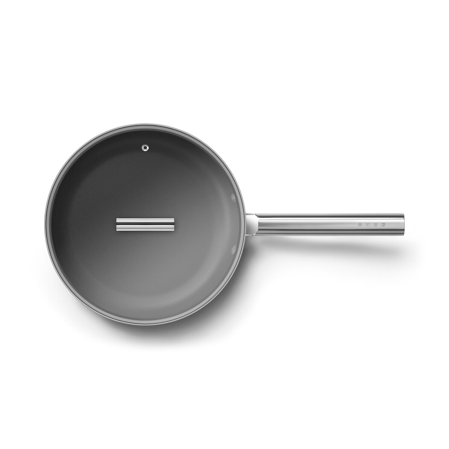 smeg Bratpfanne "50's Retro Style" - ø, 28 cm (Schwarz)