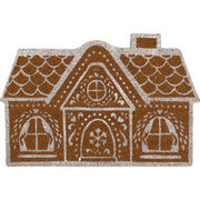 Fußmatte "Gingerbread house" - 60x40 cm (Weiß)
