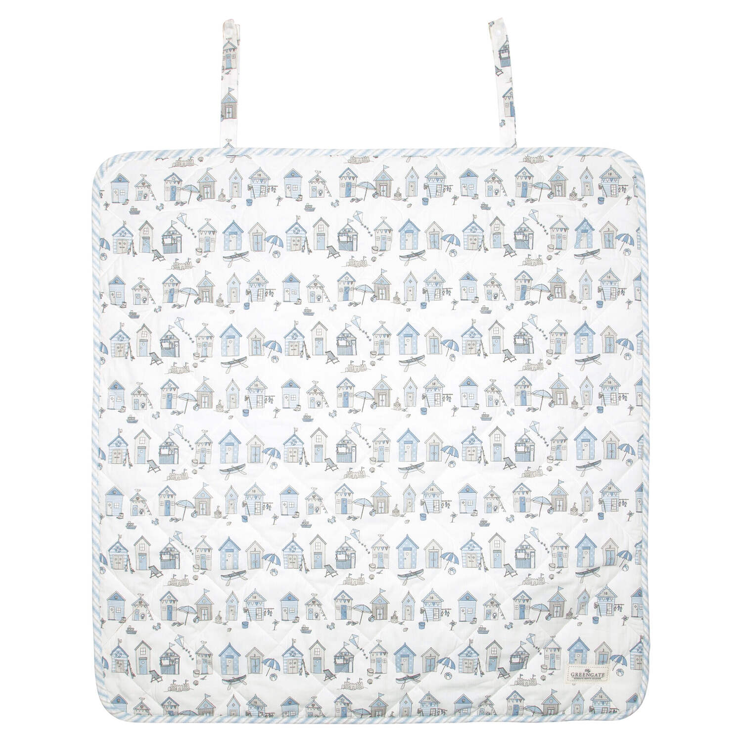 Baby-Wickelauflage "Ellison" (Pale blue) - quadratisch