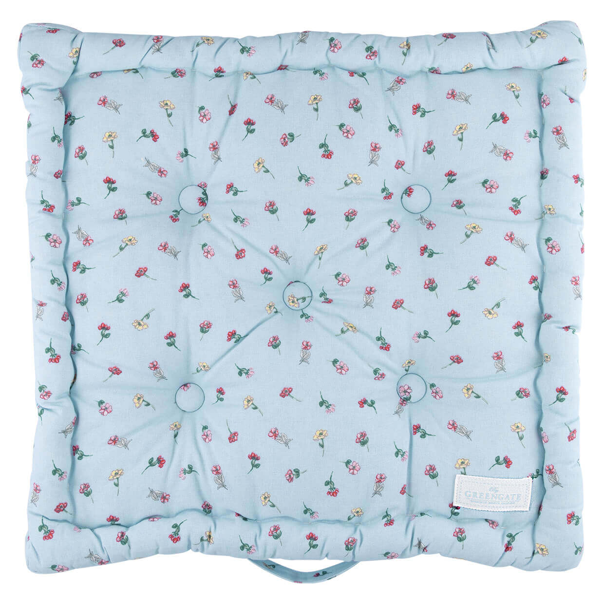 Boxkissen "Lianca" - 50x50x10 cm (Pale Blue)
