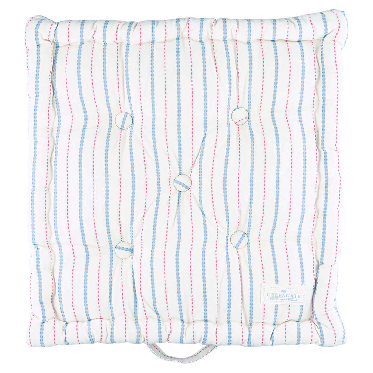 Boxkissen "Leonine" - 50x50x10 cm (Pale Blue)