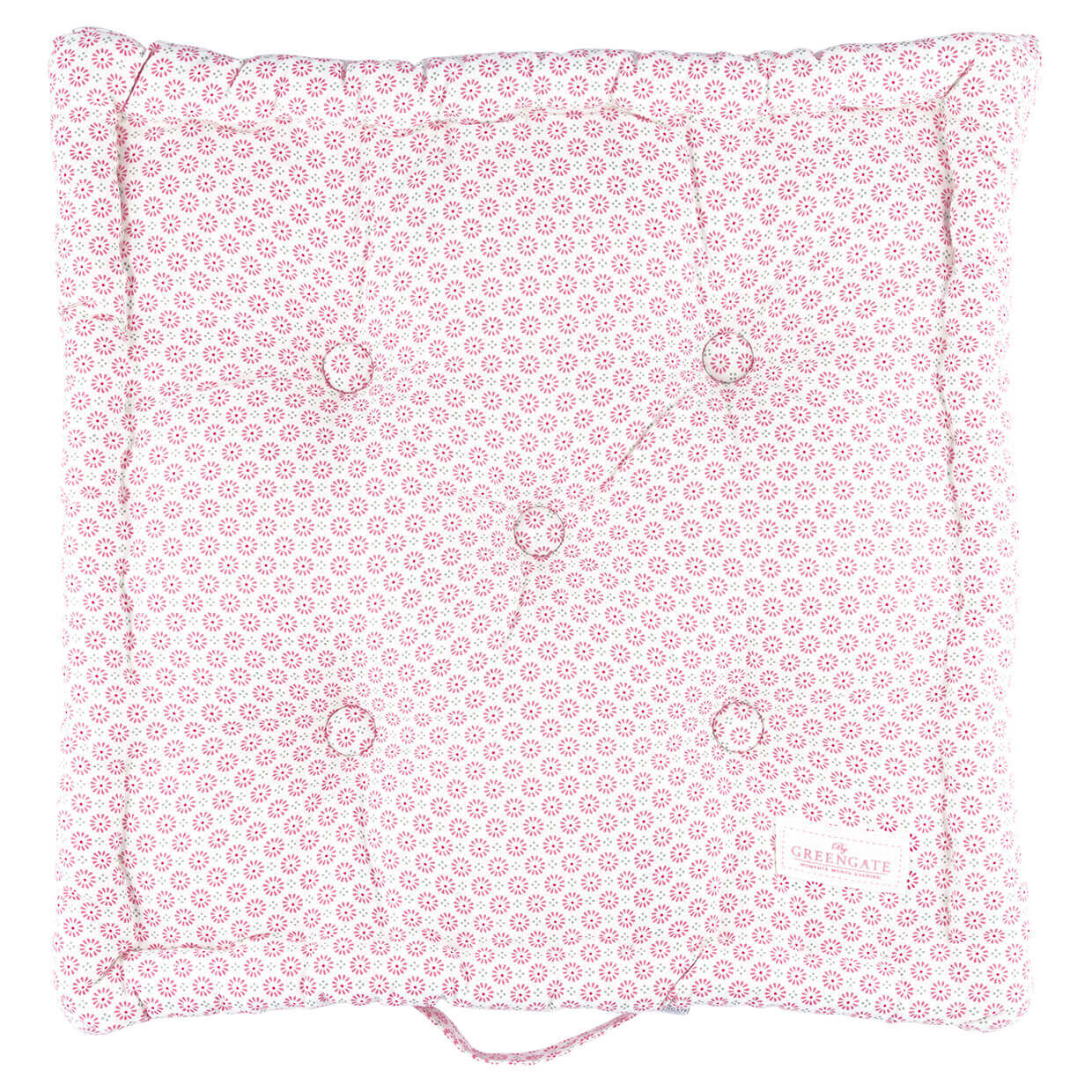 Boxkissen "Narina" - 50x50x10 cm (Pale Pink)