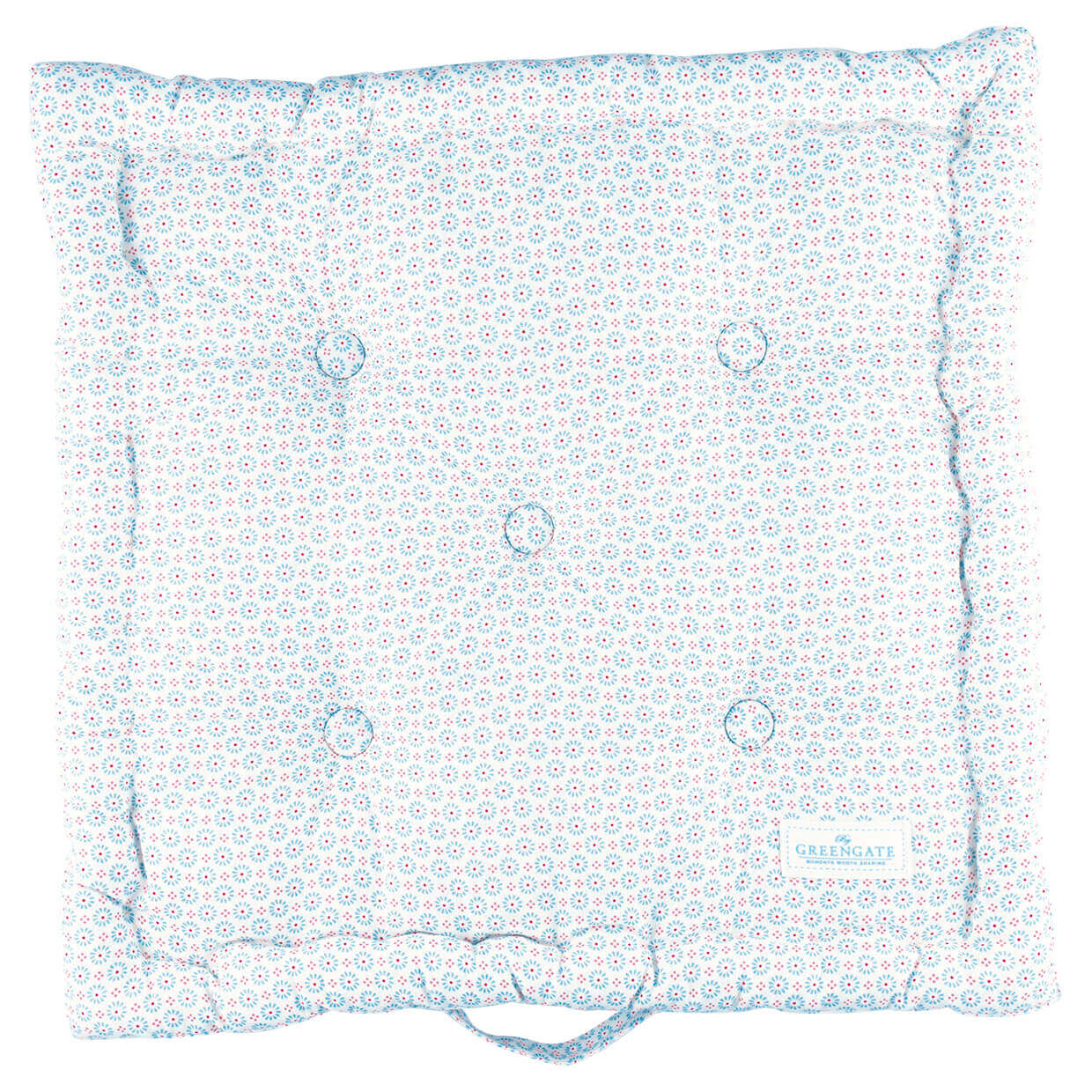 Boxkissen "Narina" - 50x50x10 cm (Pale Blue)
