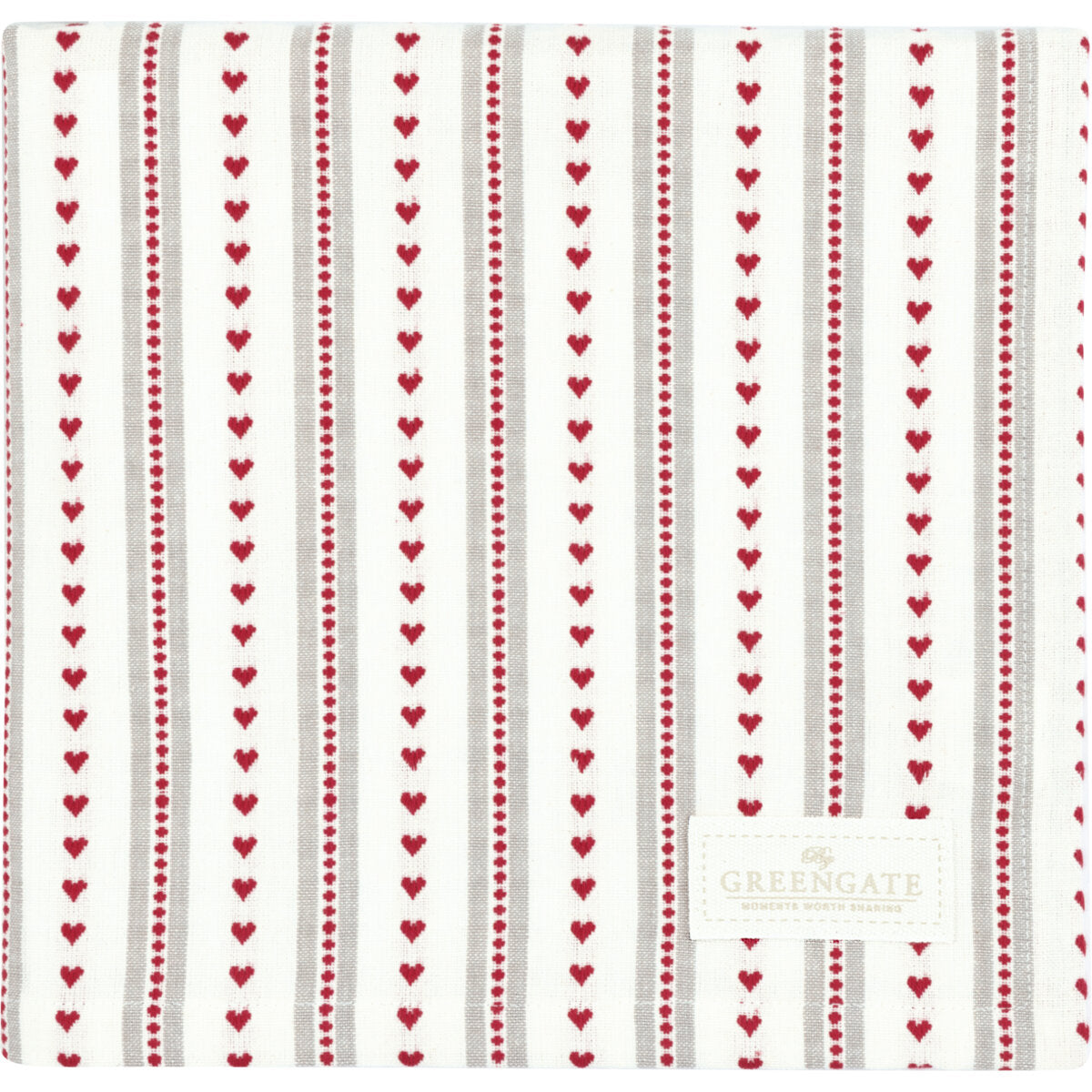 Tischdecke "Esther" - 100x100 cm (Rot)