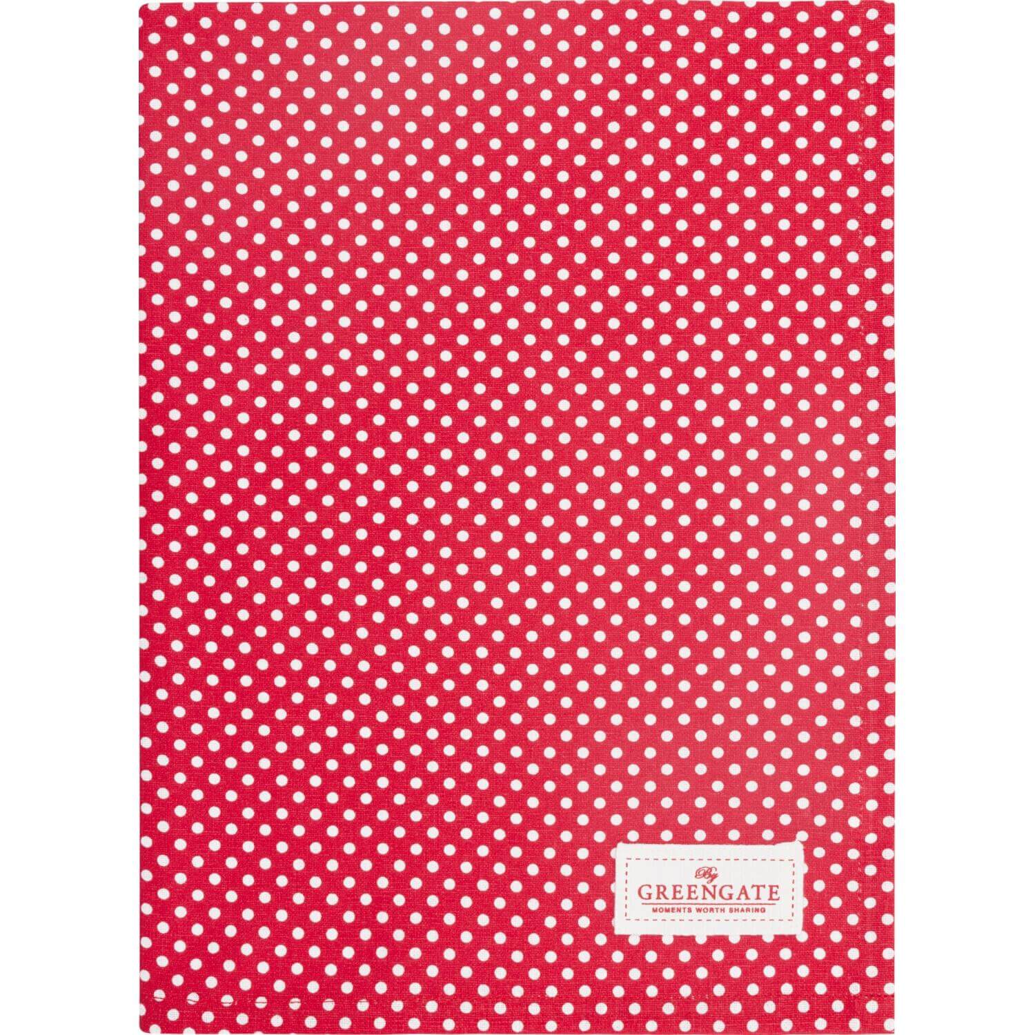 Geschirrtuch "Dotty" - 50x70 cm (Rot)