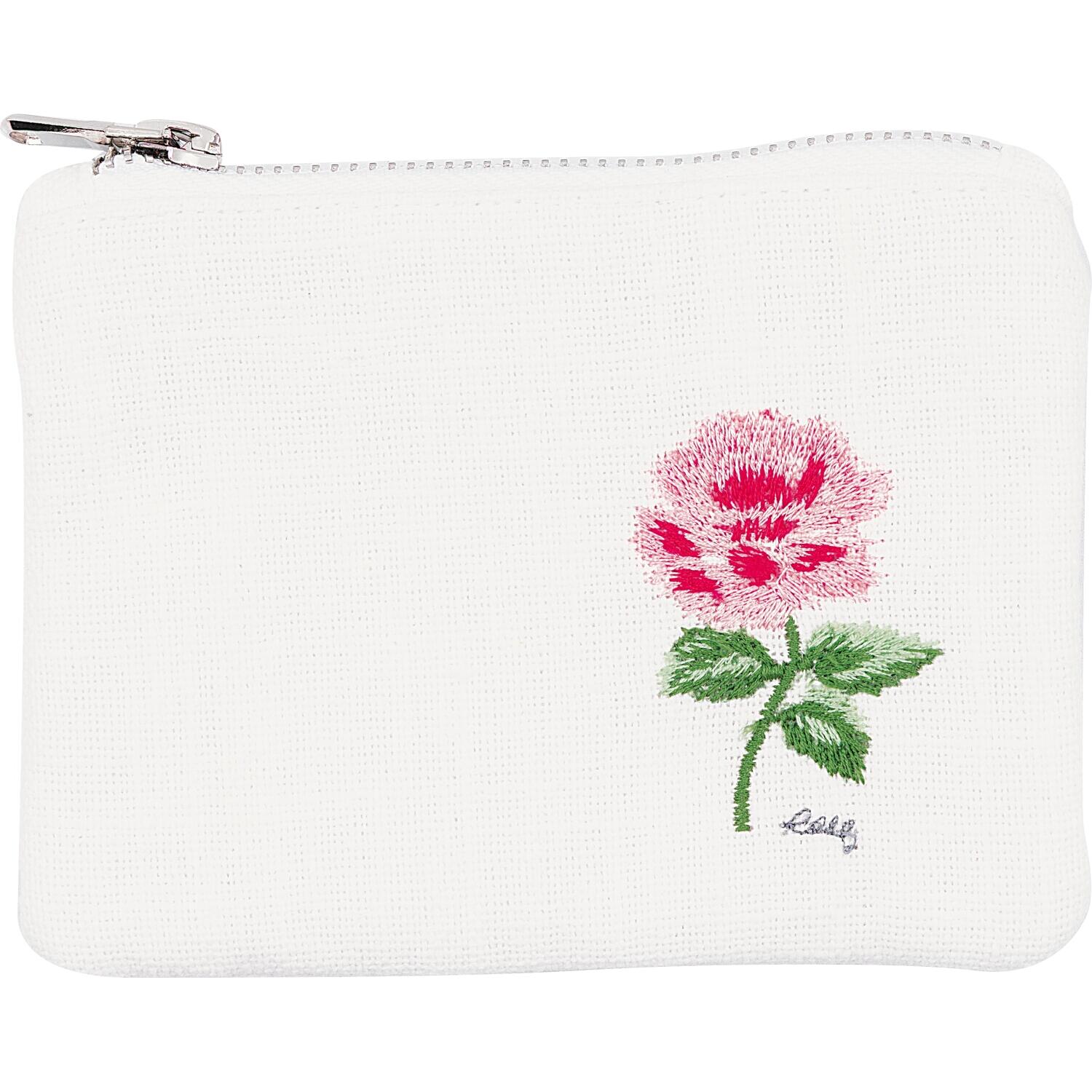 Geldbörse "Agnes" - 11x14 cm (Weiß)