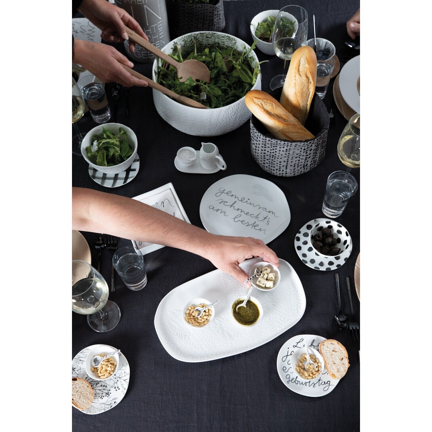 Milchkännchen und Zuckerdose Mix & Match "DINING - Genussgemeinschaft"