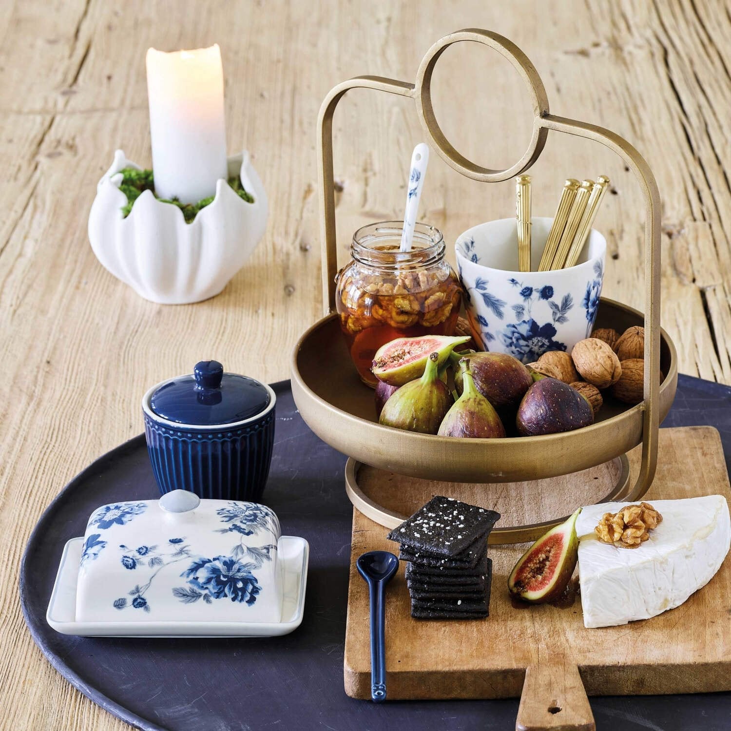 Nylontasche "Charlotte" - 38x10x32 cm (Grey) GreenGate