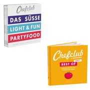 Kochbuch-Set mit zwei Bänden: Das Süße Light&Fun Partyfood und Best Of Band 2