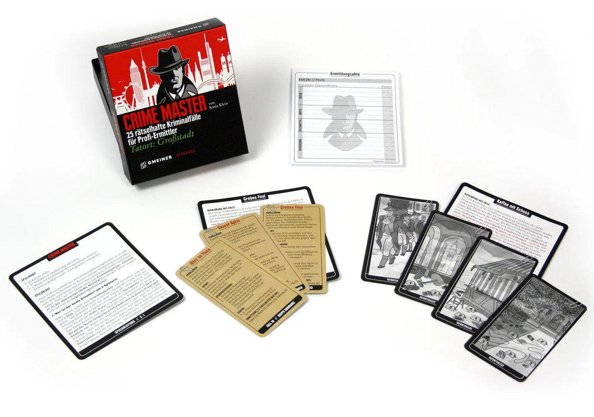 Gmainer Master Crime Master - Gmeiner Verlag - bertine.de – Bertine