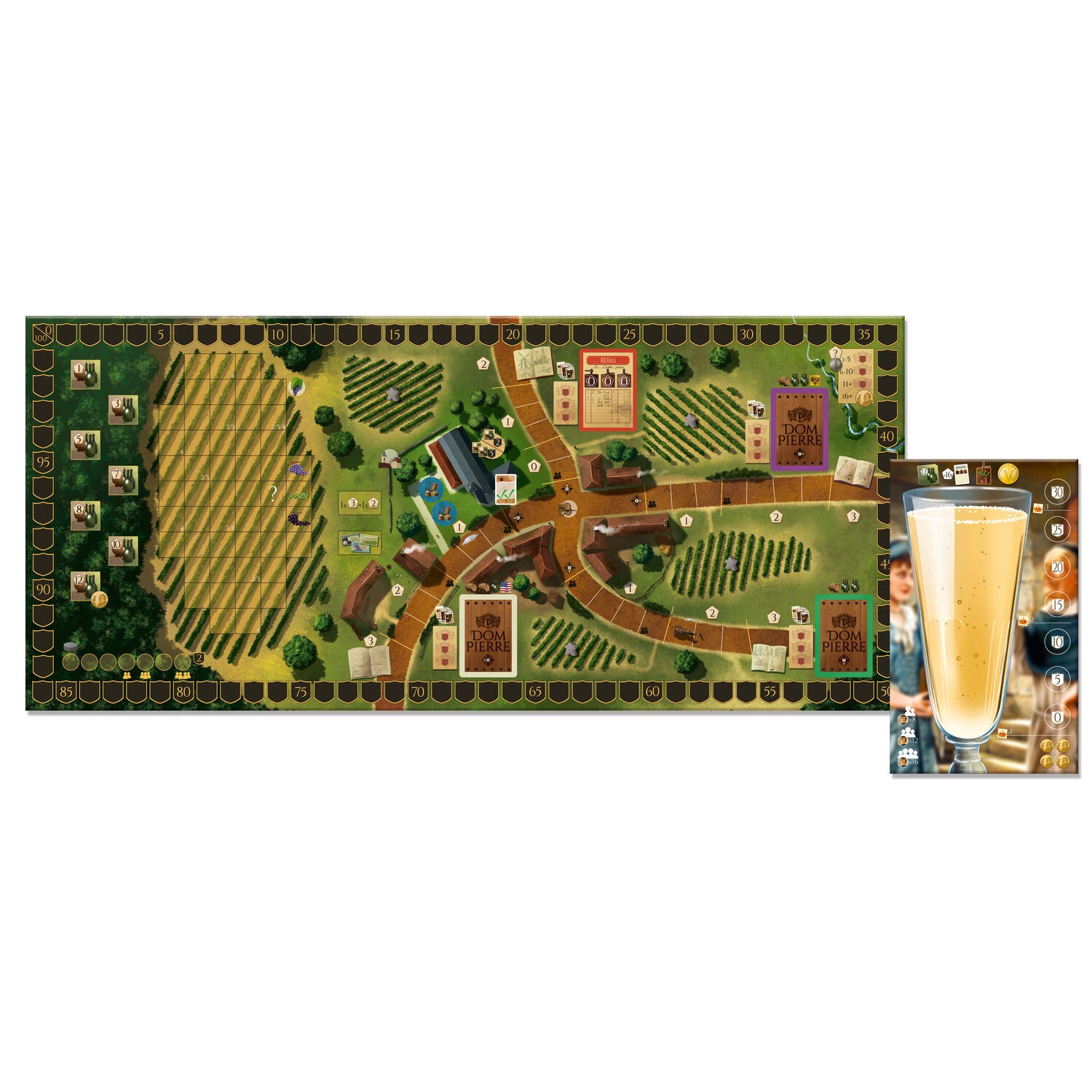 Gesellschaftsspiel "Dom Pierre" (Bunt)