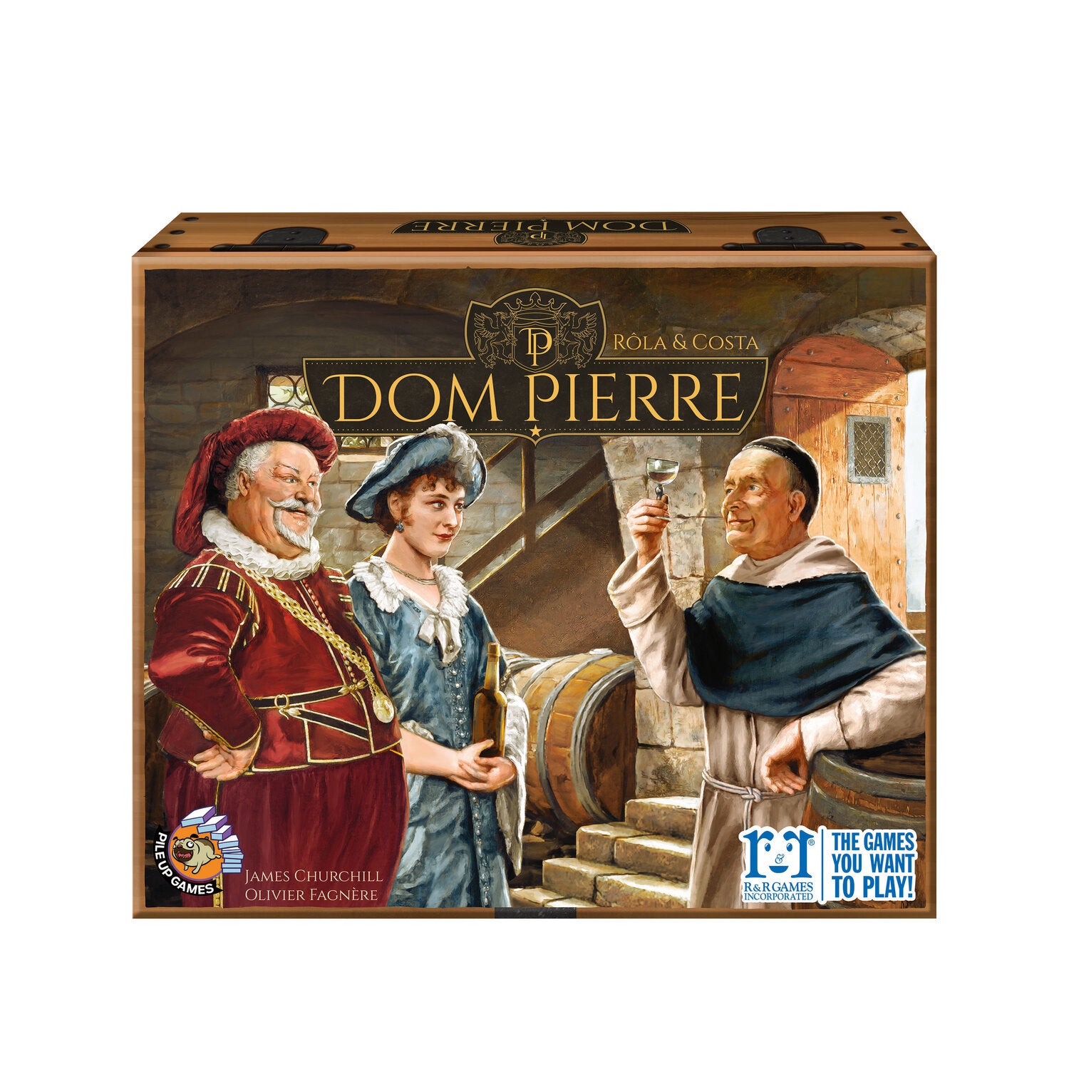 Gesellschaftsspiel "Dom Pierre" (Bunt)