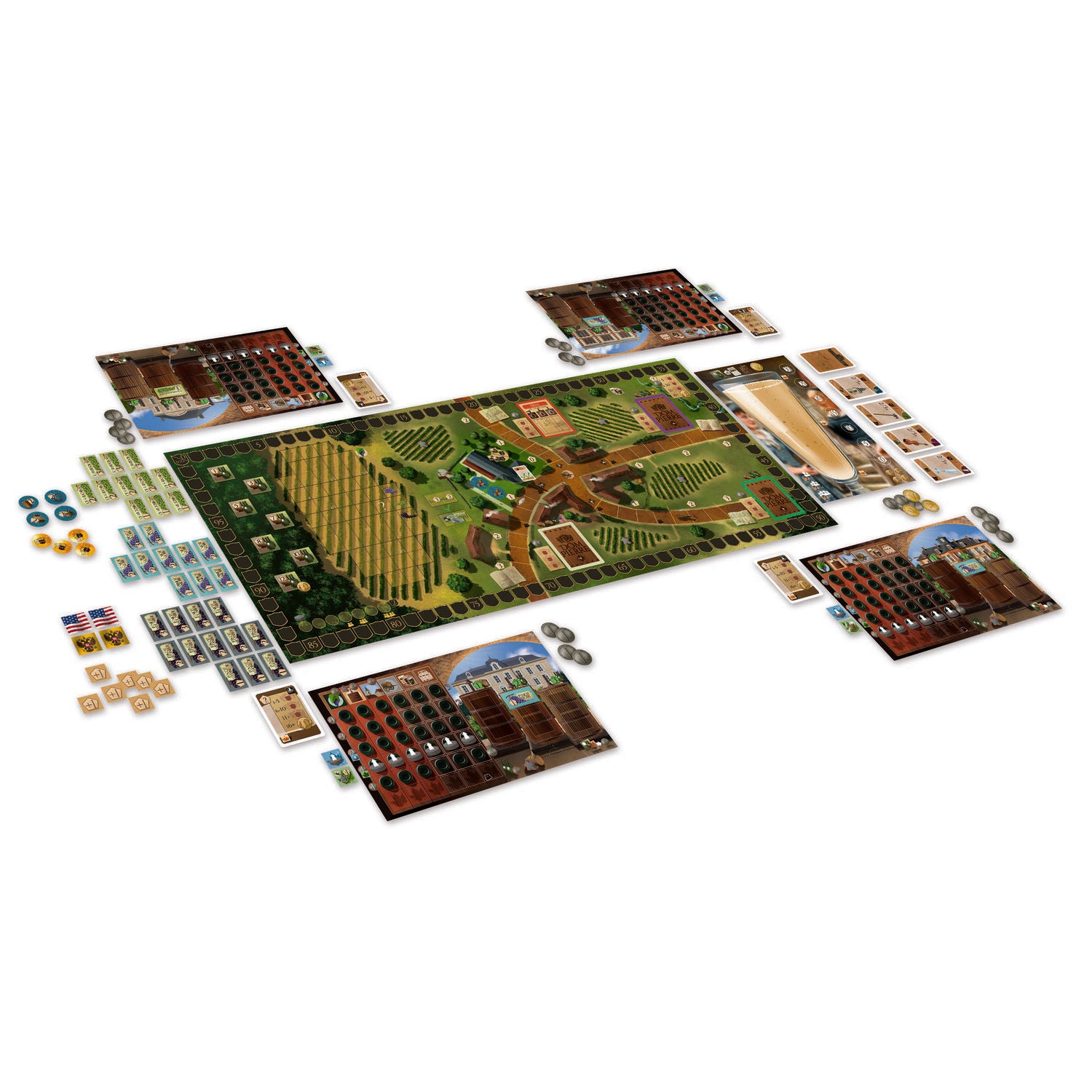 Gesellschaftsspiel "Dom Pierre" (Bunt)
