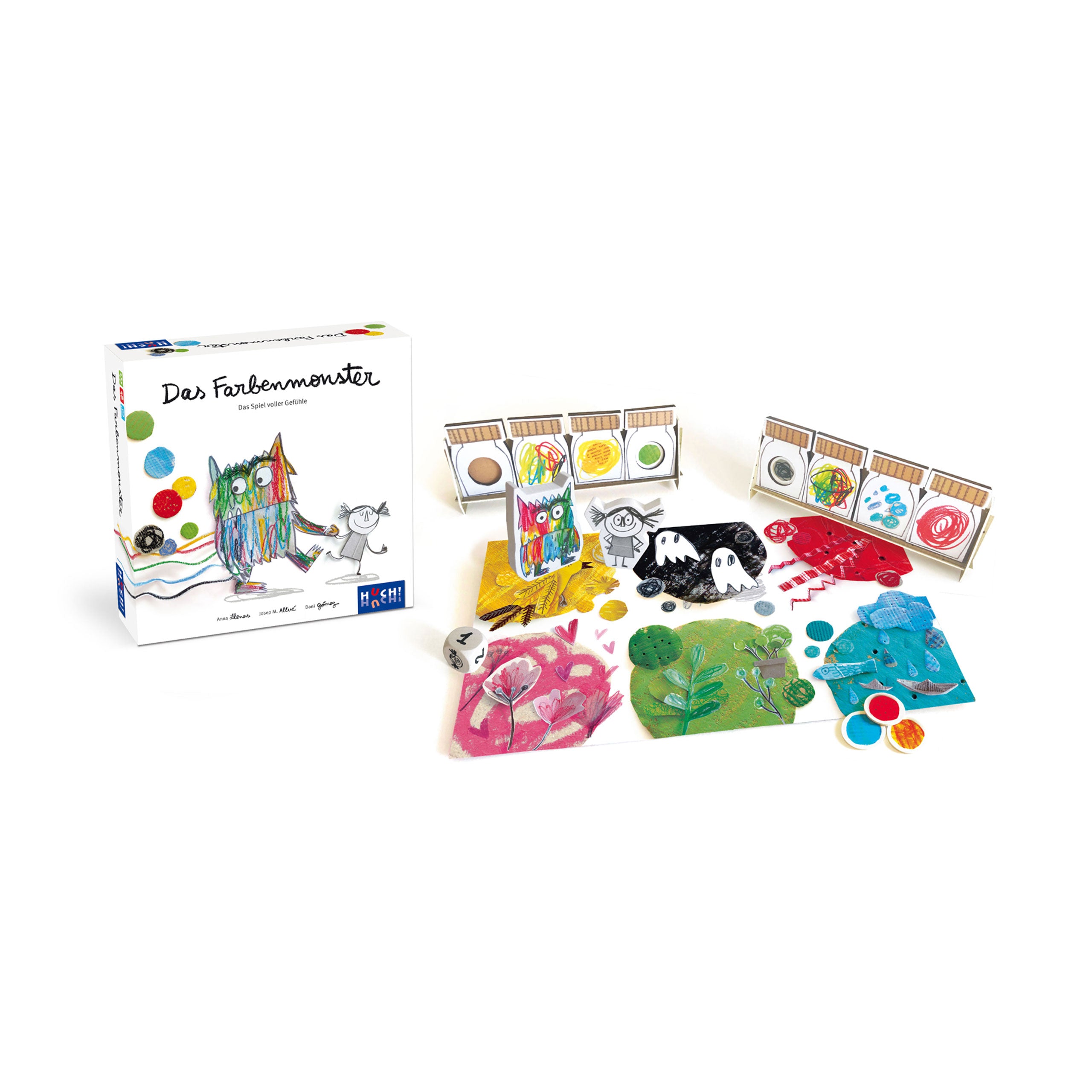 Das Farbenmonster - Das Spiel voller Gefühle