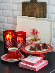 GreenGate Tortenplatte "Alice" (Red)