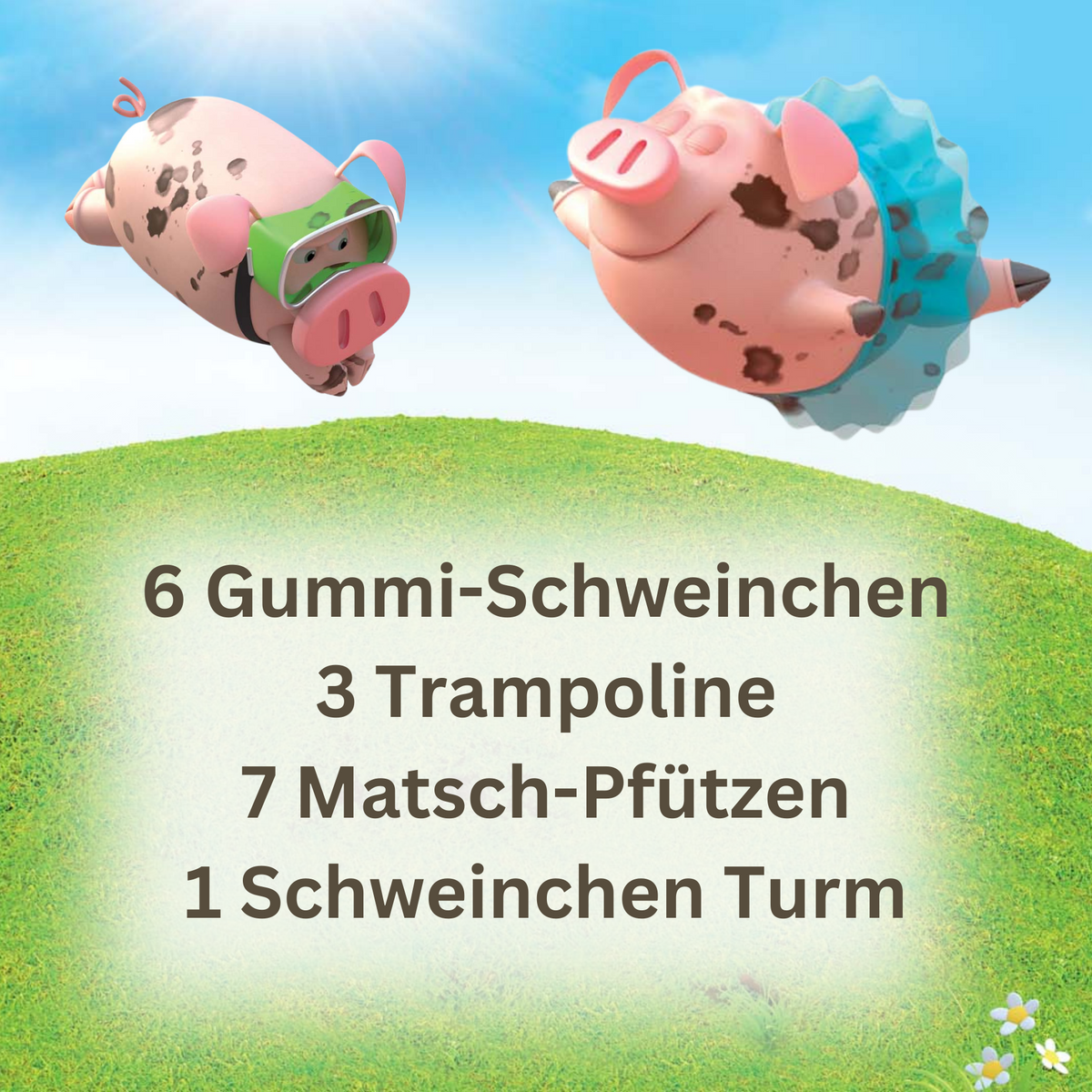 Flieg Schweinchen, flieg!