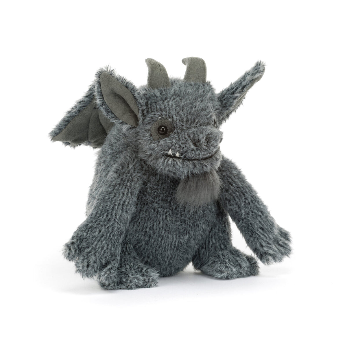 Kuscheltier Drache "Growlston Gargoyle" - 16 cm (Grau)