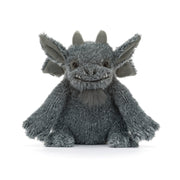 Kuscheltier Drache "Growlston Gargoyle" - 16 cm (Grau)