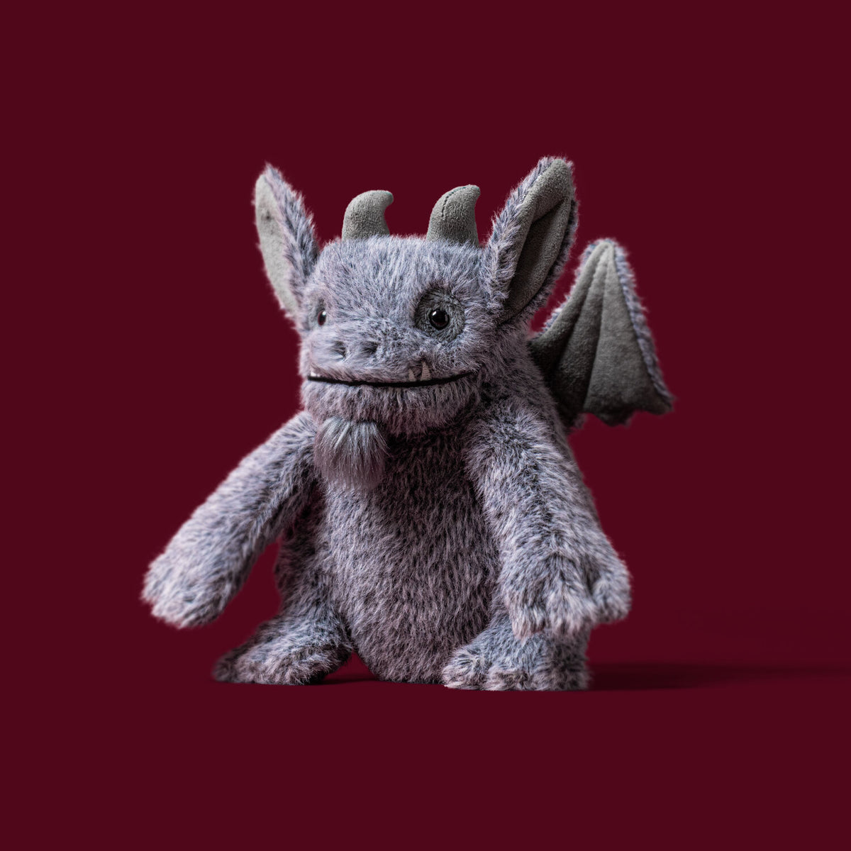 Kuscheltier Drache "Growlston Gargoyle" - 16 cm (Grau)