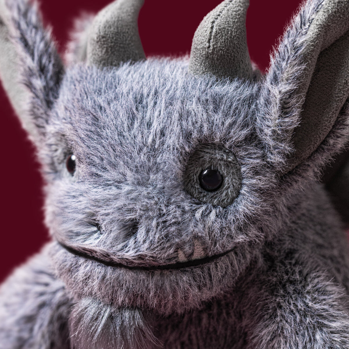 Kuscheltier Drache "Growlston Gargoyle" - 16 cm (Grau)