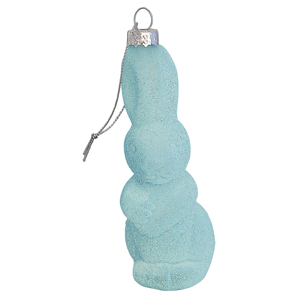 Deko-Anhänger "Glittery Rabbit" (Pale Blue)