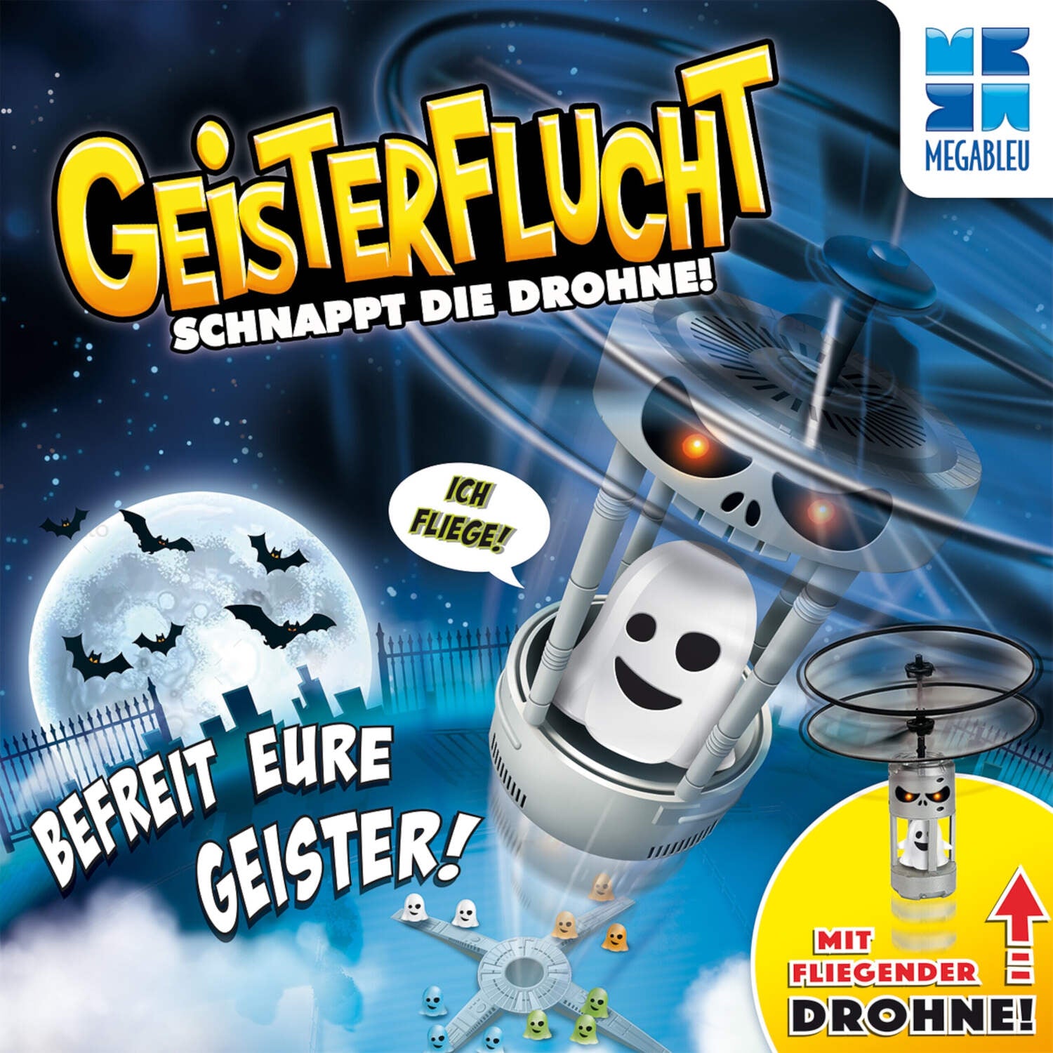 Geisterflucht - Schnappt die Drohne!
