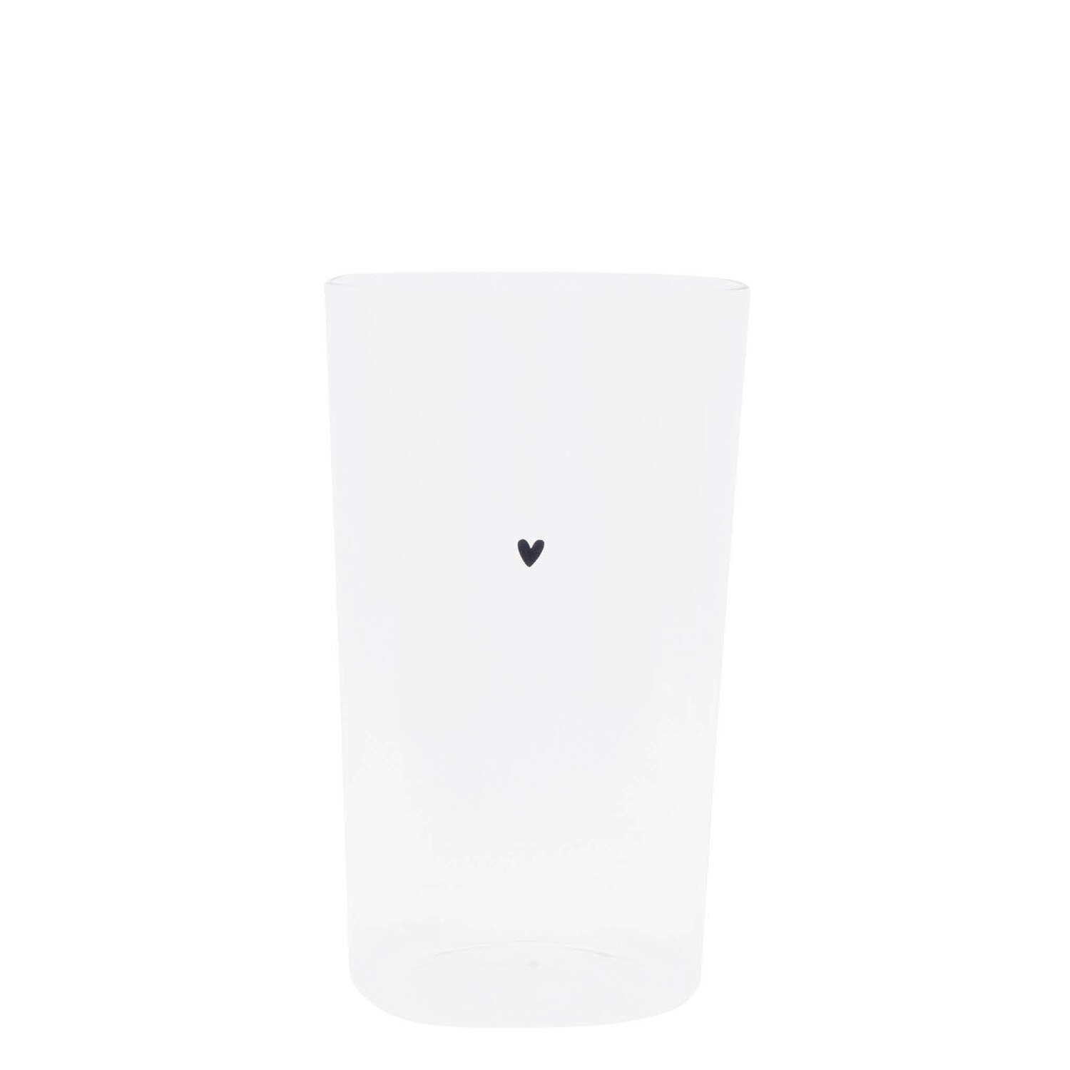 Tumbler "Heart" - 450 ml (Schwarz)