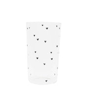 Tumbler "Hearts" - 450 ml  (Transparent)