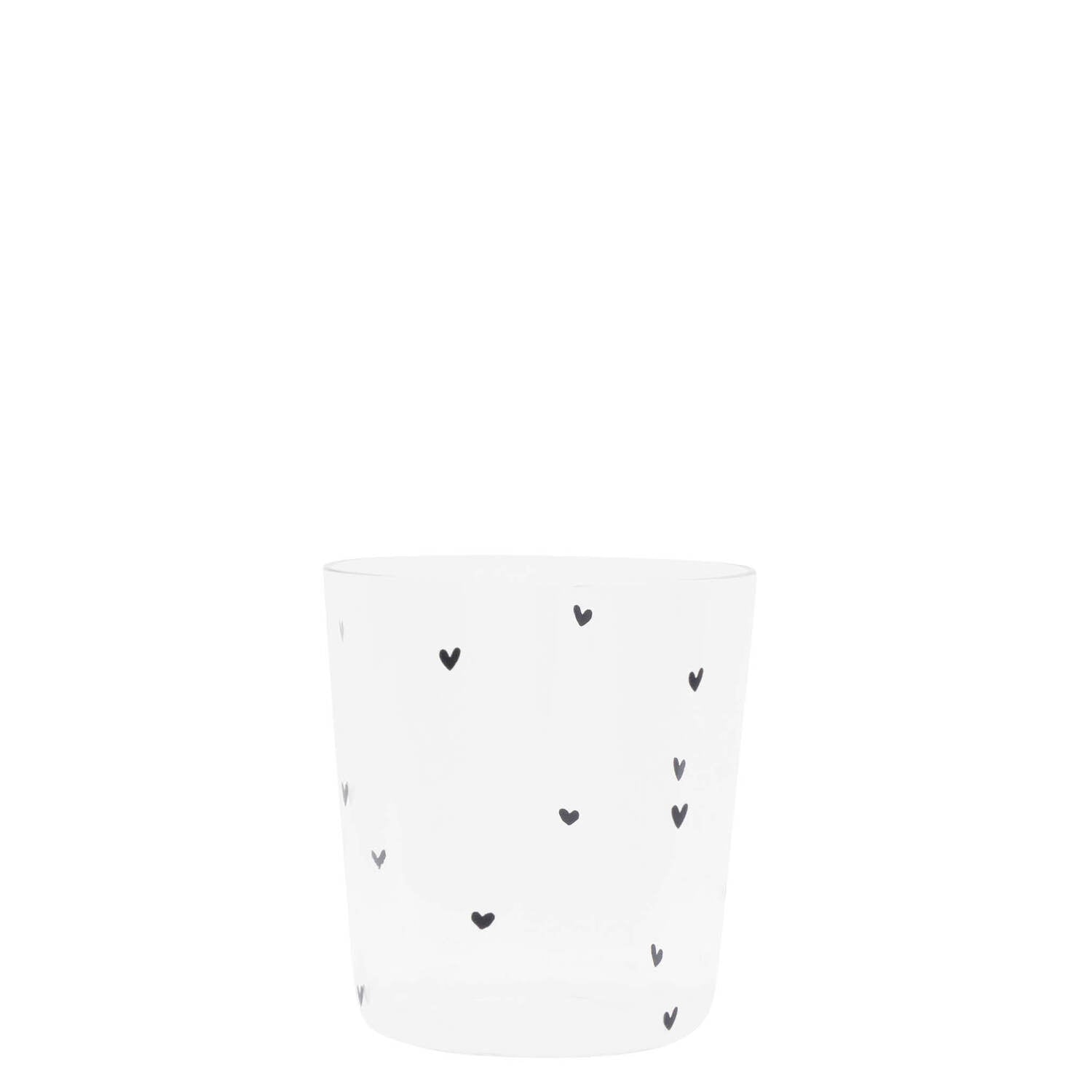 Tumbler "Hearts" - 300 ml (Transparent)