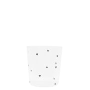 Tumbler "Hearts" - 300 ml (Transparent)
