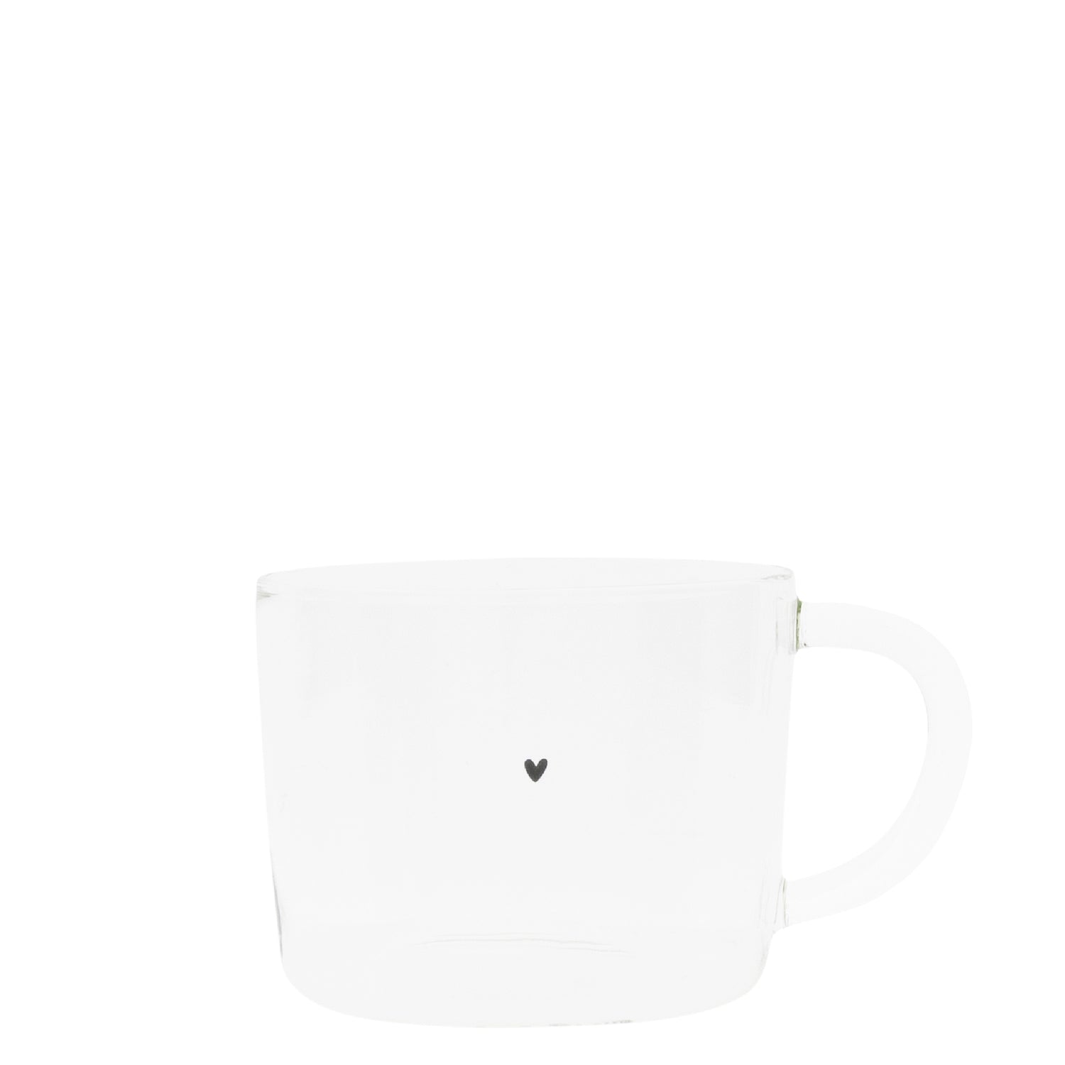 Tumbler "Tea - Heart" - M (Transparent)