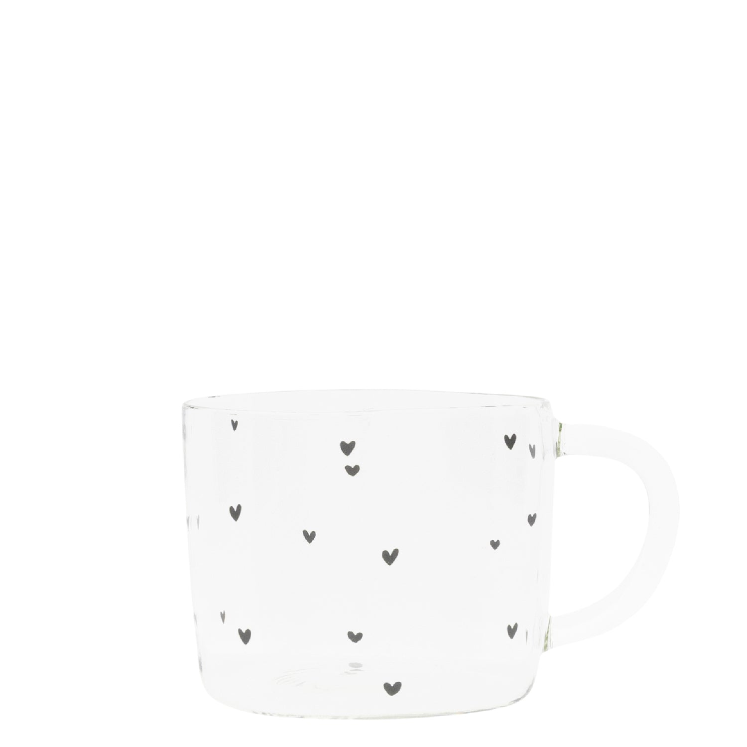 Tumbler "Tea - Hearts" - M (Transparent)