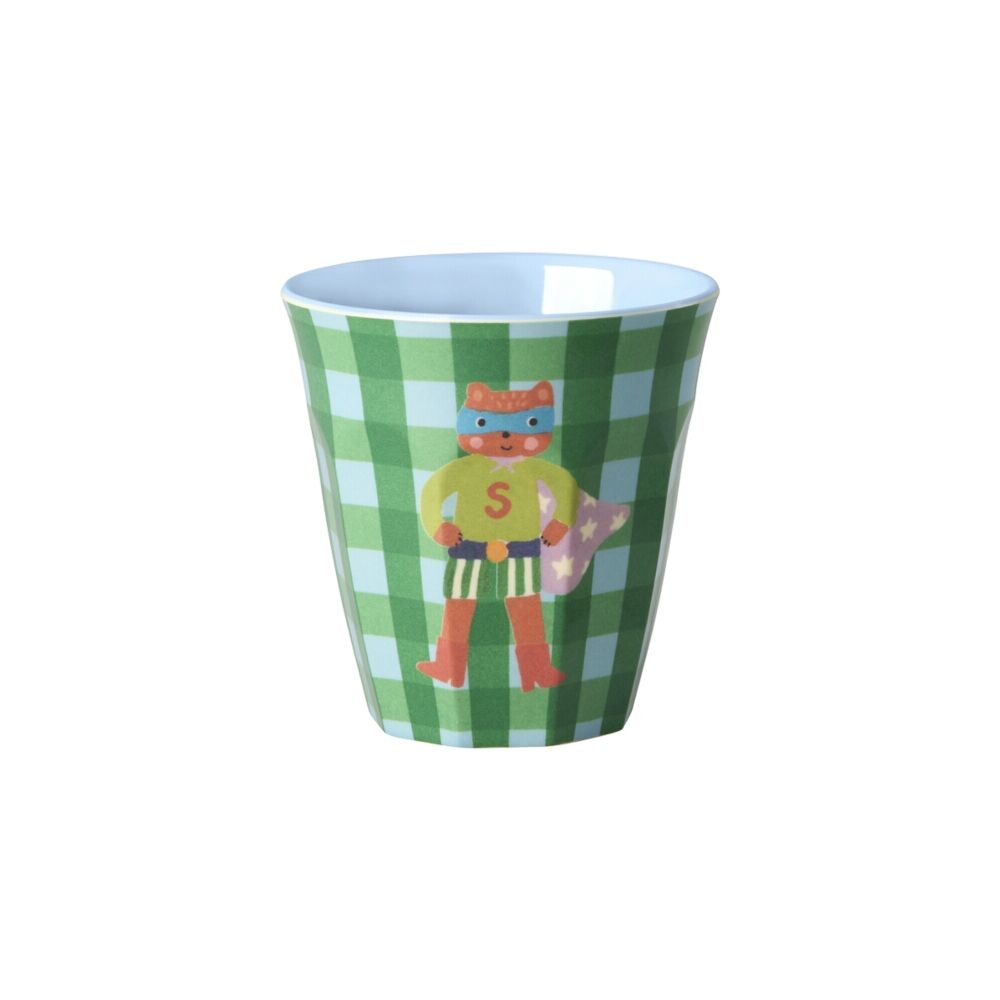 Melamin Kinderbecher "Hero" im 6er-Set - S (Grün)