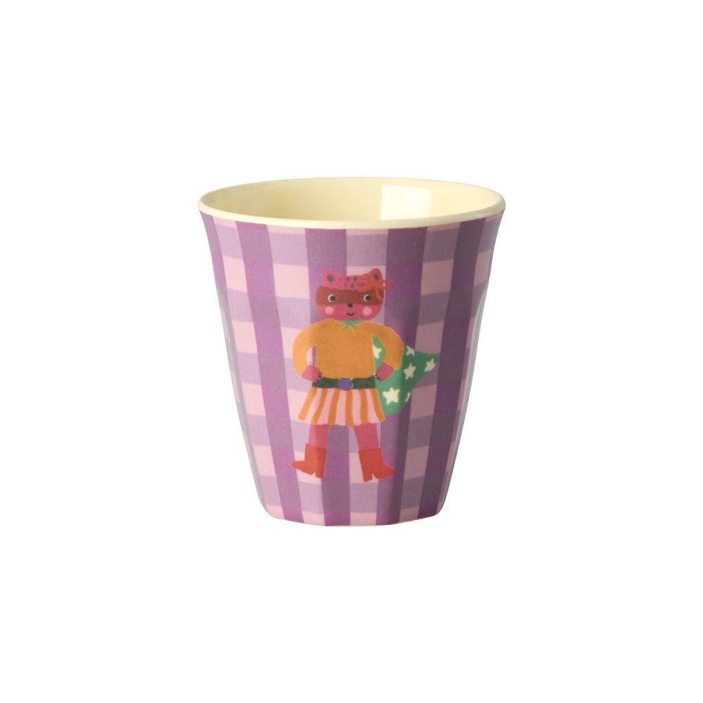 Melamin Kinderbecher "Hero" im 6er-Set - S (Pink)