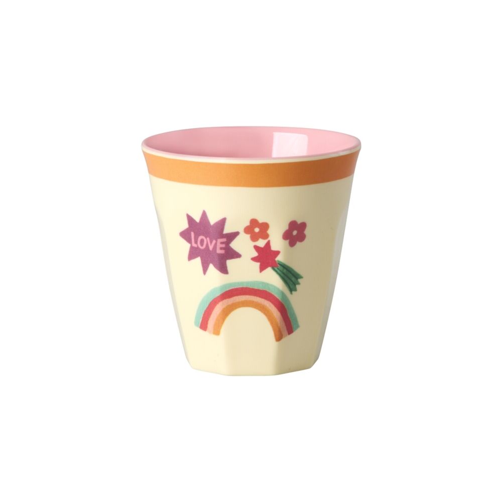 Melamin Kinderbecher "Hero" im 6er-Set - S (Pink)