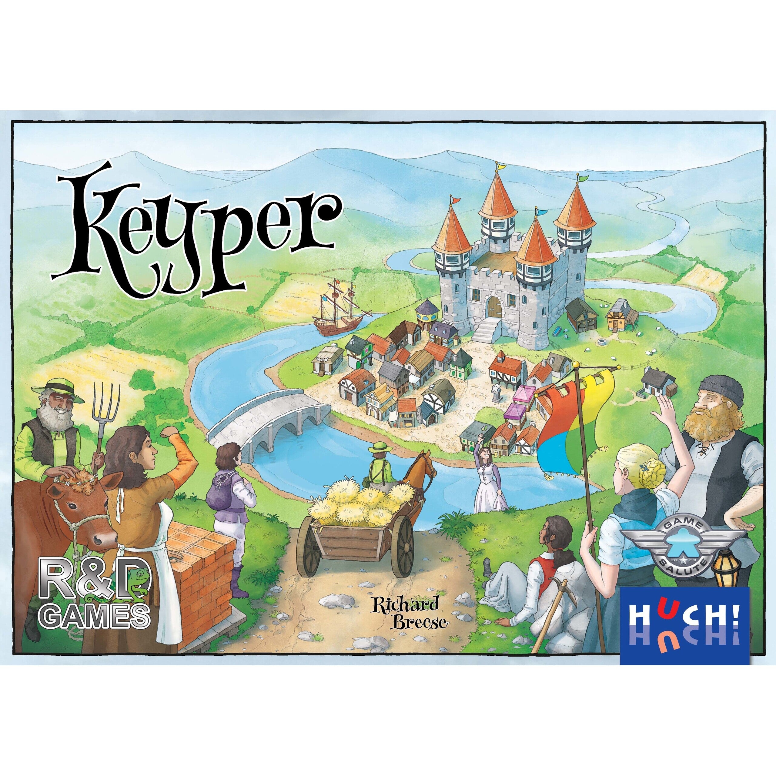 Gesellschaftsspiel Keyper von HUCH!