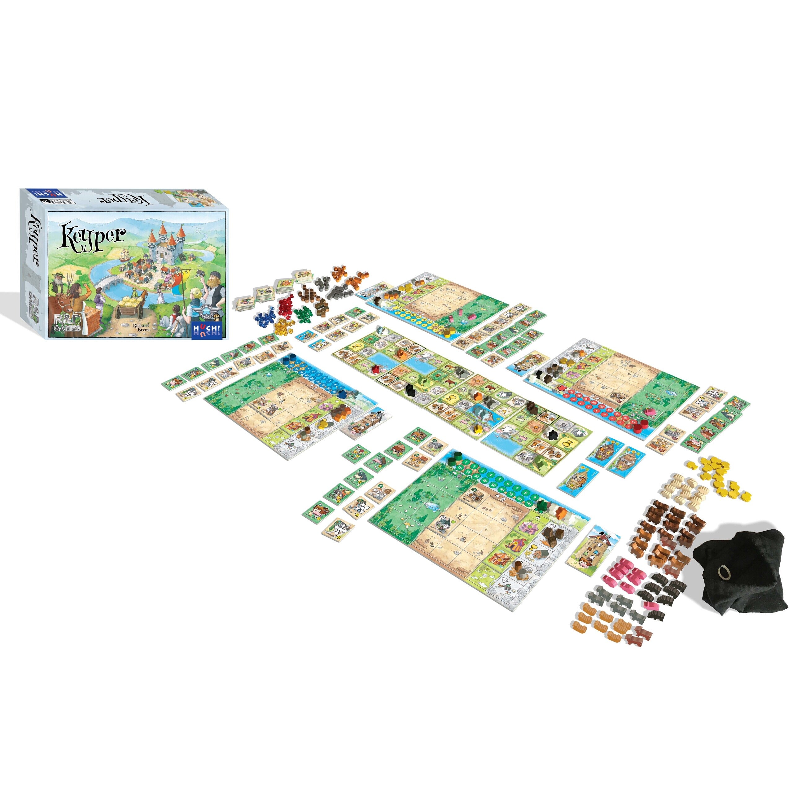 Gesellschaftsspiel Keyper von HUCH!