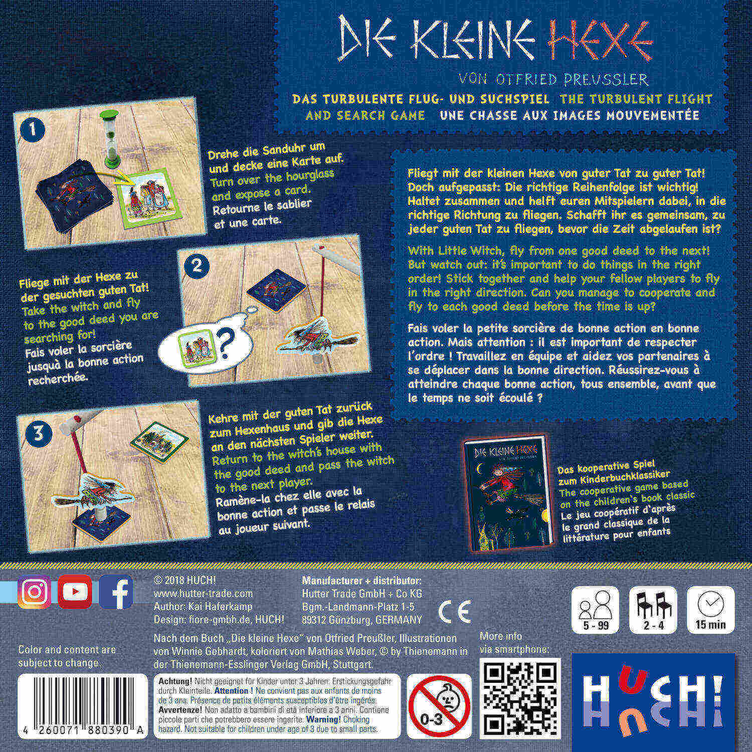Die kleine Hexe - Das turbulente Flug- und Suchspiel