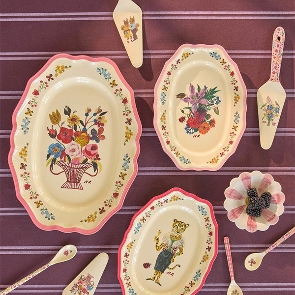 Melamin Tortenheber "Nathalie Lété" - 6x26 cm (Neon Pink)