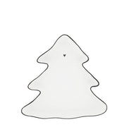 Schale "XMAS" - 18 cm (Weiß)