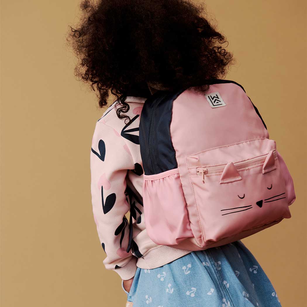 Rucksack "Andreas - Cat" - 11x23x27 cm (Tuscany Rose Multi Mix)