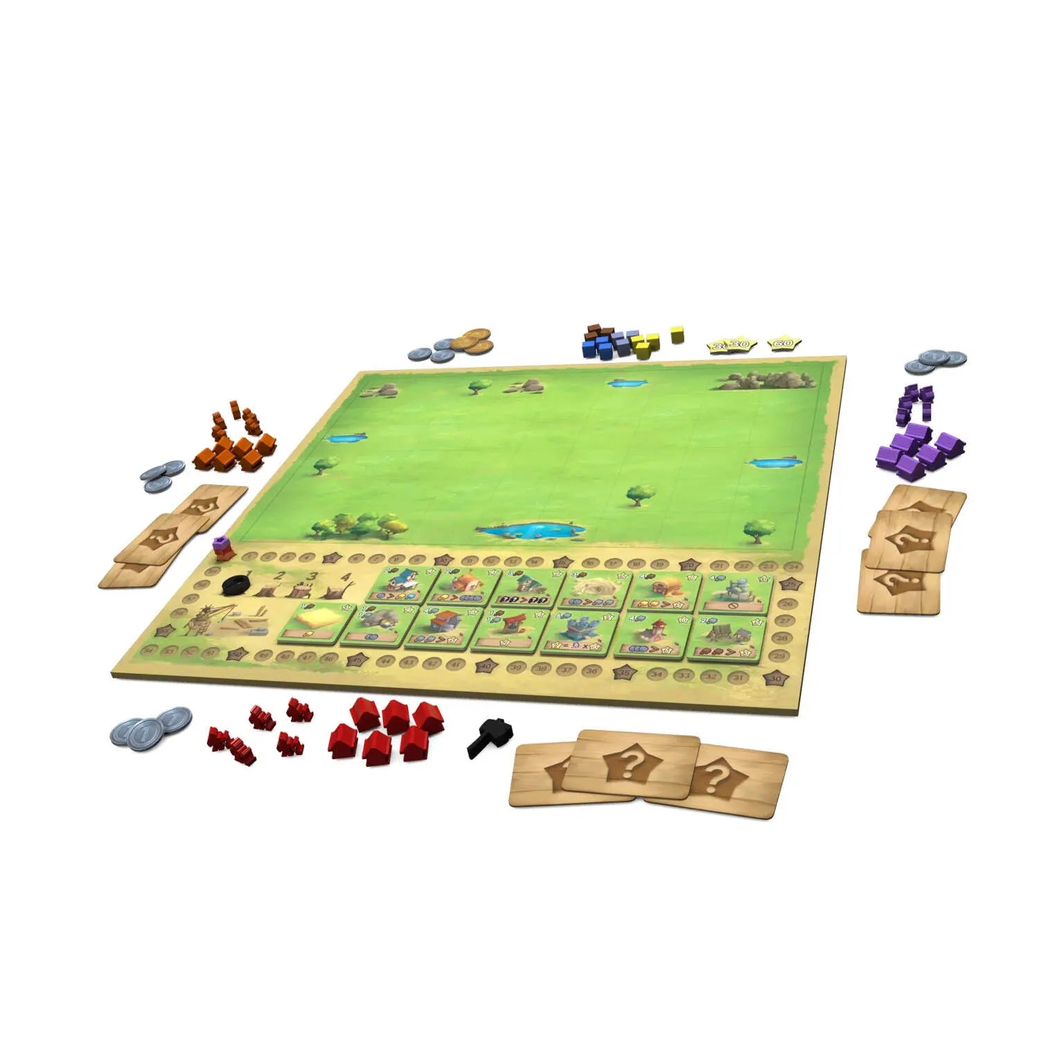 Gesellschaftsspiel "Little Town" von iello