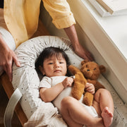 Babynest tragbar "Gro Classic Dot" (Dumbo Grey)