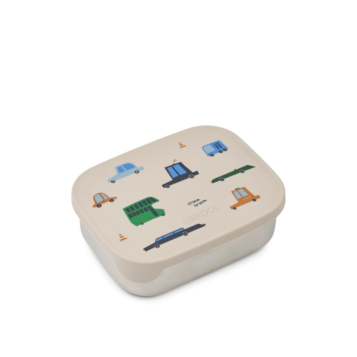 Lunchbox "Arthur - Cars" - 17x13,5x5,5 cm ( Sandy)