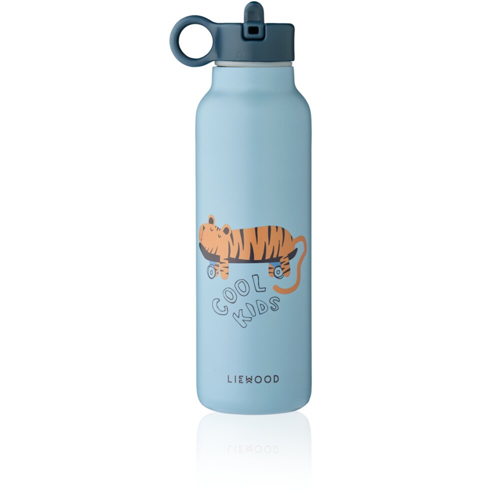 Wasserflasche "Falk - Tiger" -  500 ml (Beach Blue)