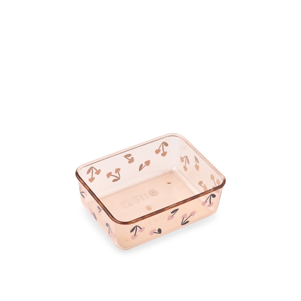 Snack Box "Ako - Cherry Heart" -13x10x4,5 cm (Rosey)