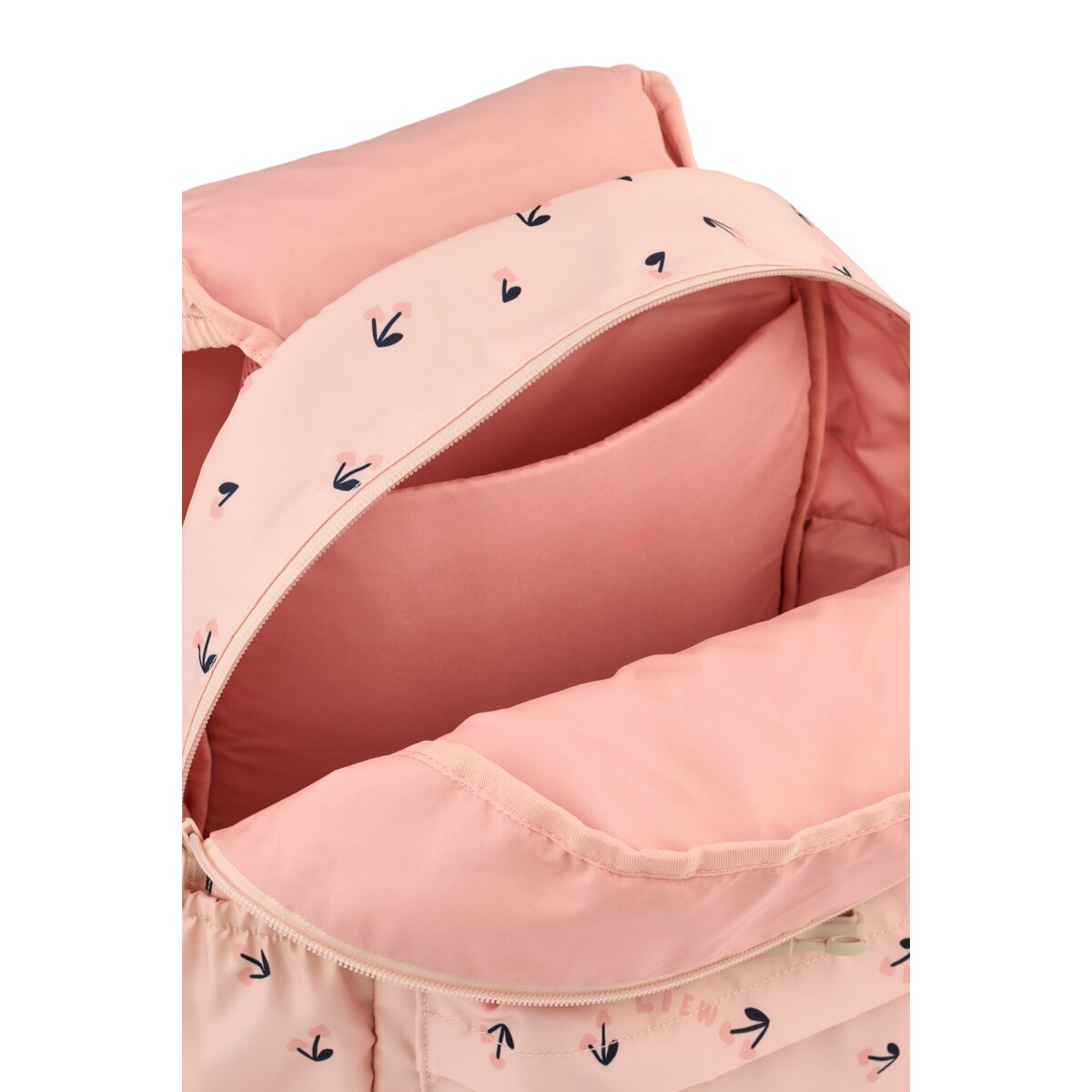 Schulrucksack "Johnny - Cherry Heart" - 14x28x36 cm (Rosey)