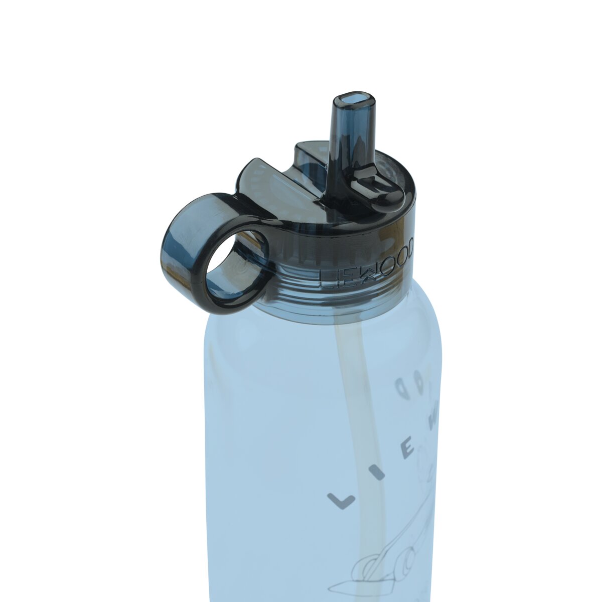 Wasserflasche "Yang - Race Cars" - 500 ml (Classic Navy)