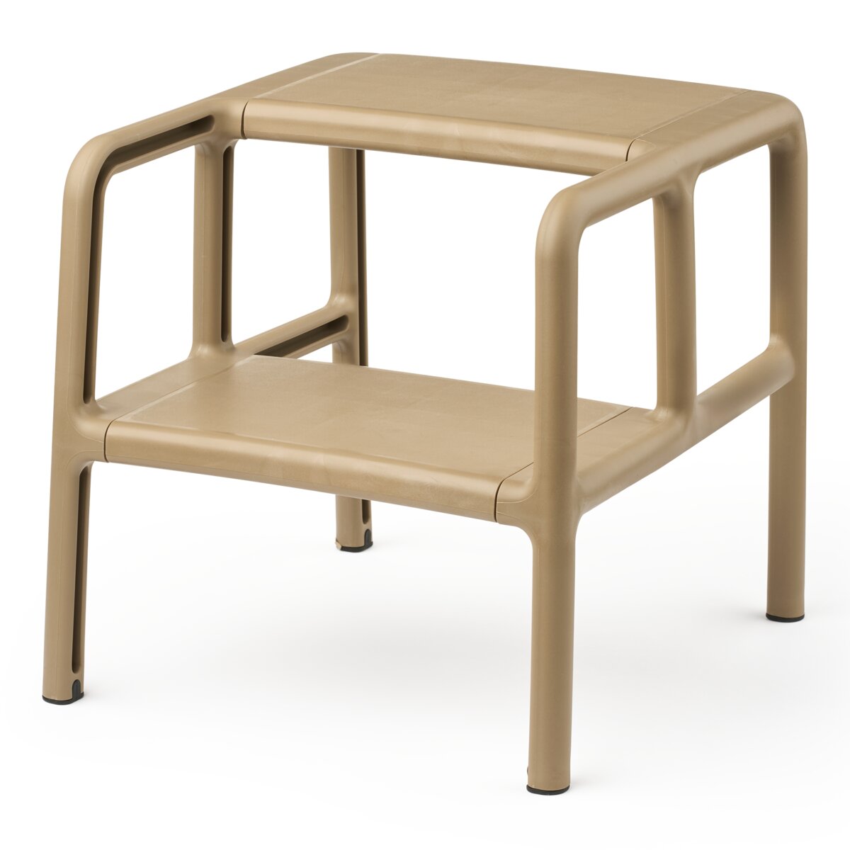 Hocker mit 2 Stufen "Melanie" - 44x38x40 cm (Oat)